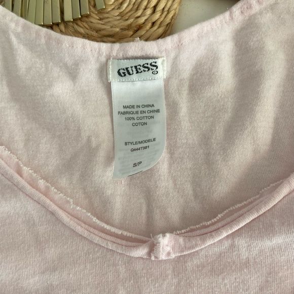 Y2K Vintage Guess Pink Top 🌺 - Picture 4 of 6